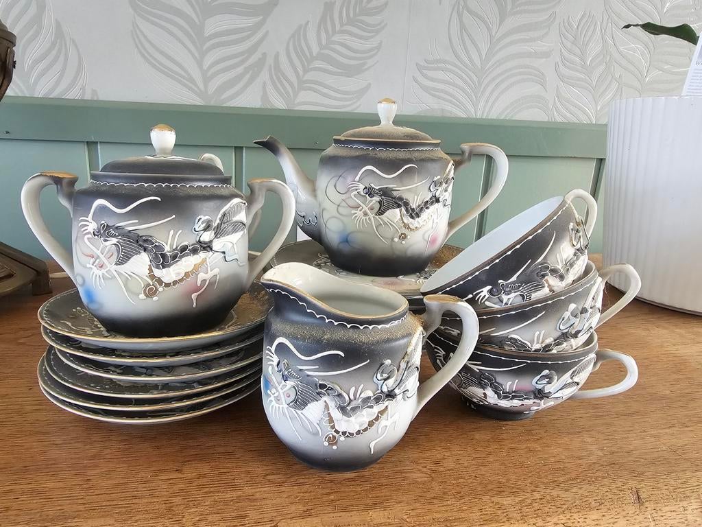 Japans theeservies, Ophalen