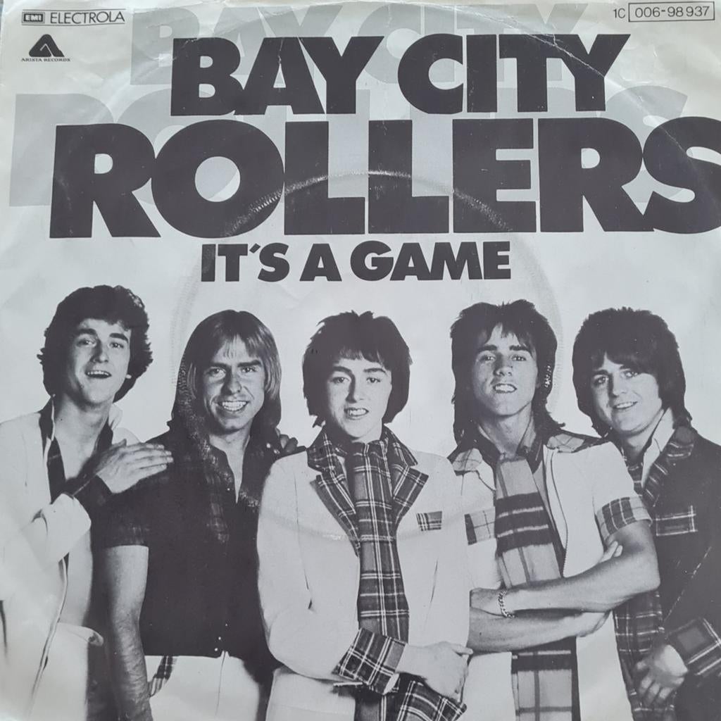 BAY CITY ROLLERS - IT'S A GAME, Cd's en Dvd's, Vinyl Singles, Ophalen of Verzenden, Gebruikt