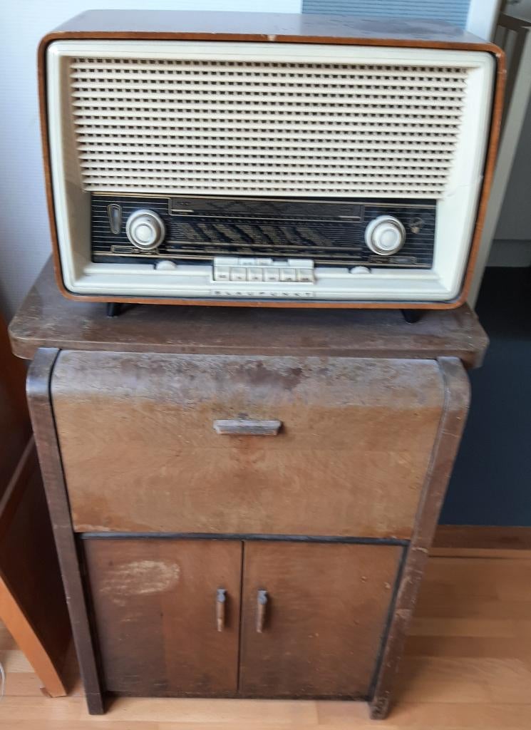 Platenspeler (pick-up) Philips jaren '50, Ophalen, Niet werkend, Platenspeler, Philips