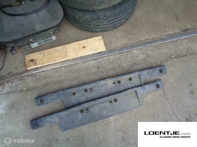 afdekplaat voorbumper bmw e30 type 1 325i 320i 318i 316, Gebruikt, Voor, Ophalen of Verzenden, Bumper