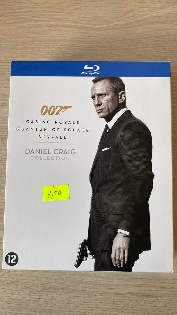 James bond daniel craig collection blu ray NL versie, Cd's en Dvd's, Blu-ray, Ophalen of Verzenden, Zo goed als nieuw, Actie