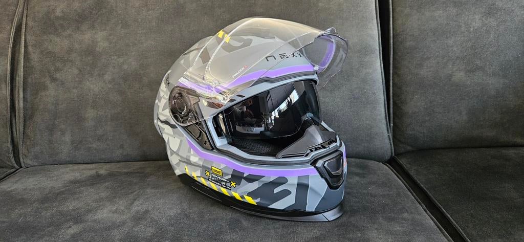 Nexx Y.100r Urbangram integraalhelm Nardo Grey, maat S, Overige merken, Dames, Ophalen of Verzenden, Integraalhelm