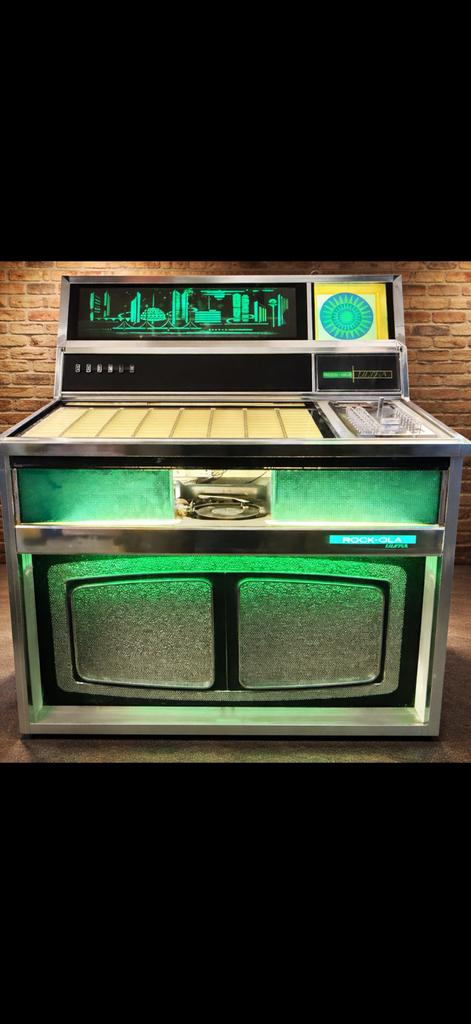 Rock-Ola Jukebox Model 437 – Volledig gereviseerd!, Verzamelen, Ophalen, Zo goed als nieuw, 1970 tot heden, Rock Ola