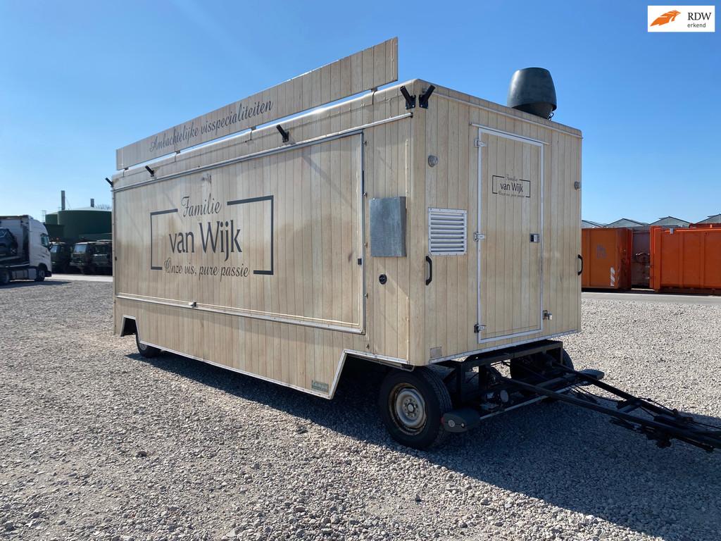 Campa CP 2000 PR 1987 * MARKTKRAAM * VISKRAAM * OLIEBOLLENKR, Auto diversen, Aanhangers en Bagagewagens, Nationaleautopark, Gebruikt