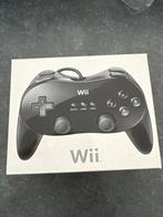 Wii Classic Controller Pro - Zwart, Spelcomputers en Games, Spelcomputers | Nintendo Wii, Ophalen, Zo goed als nieuw, Met 1 controller