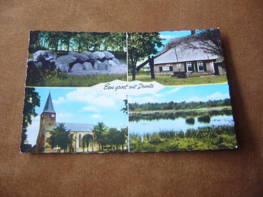 DRENTE  =  4 LUIK, Ophalen of Verzenden, 1960 tot 1980, Gelopen