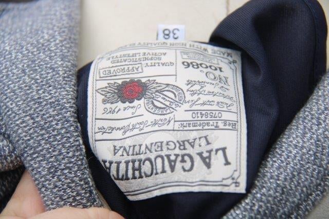 jasje blauwgrijs La Gauchita mt 38 Vaste prijs OPRUIMING, Kleding | Dames, Maat 38/40 (M), La Gauchita, Zo goed als nieuw, Jasje