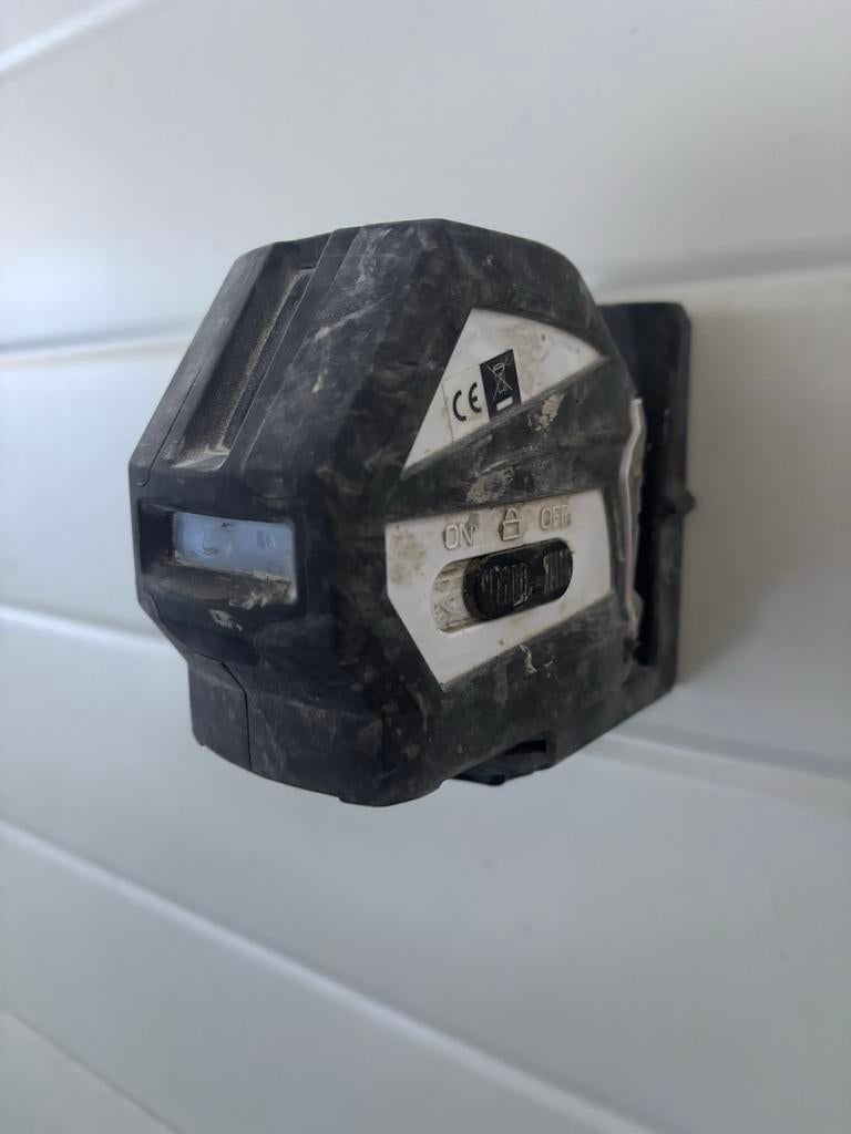 Gebruikte laserwaterpas voor klusjes in huis, Ophalen of Verzenden, Gebruikt, Overige meters