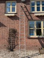Altrex Stevige 2x12 aluminium ladder 6 meter, Ophalen of Verzenden, Zo goed als nieuw, Ladder, Opvouwbaar of Inschuifbaar