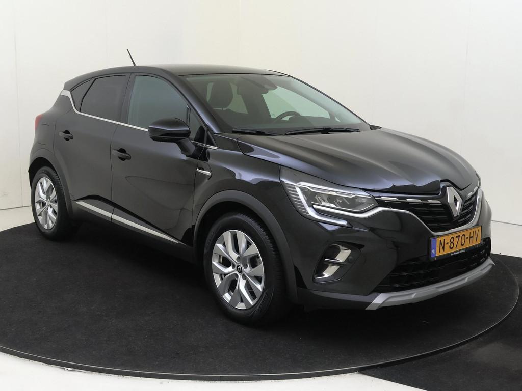 Renault Captur 1.3 TCe 140 Intens | Apple Carplay/Android |, Stof, Gebruikt, 4 cilinders, Zwart