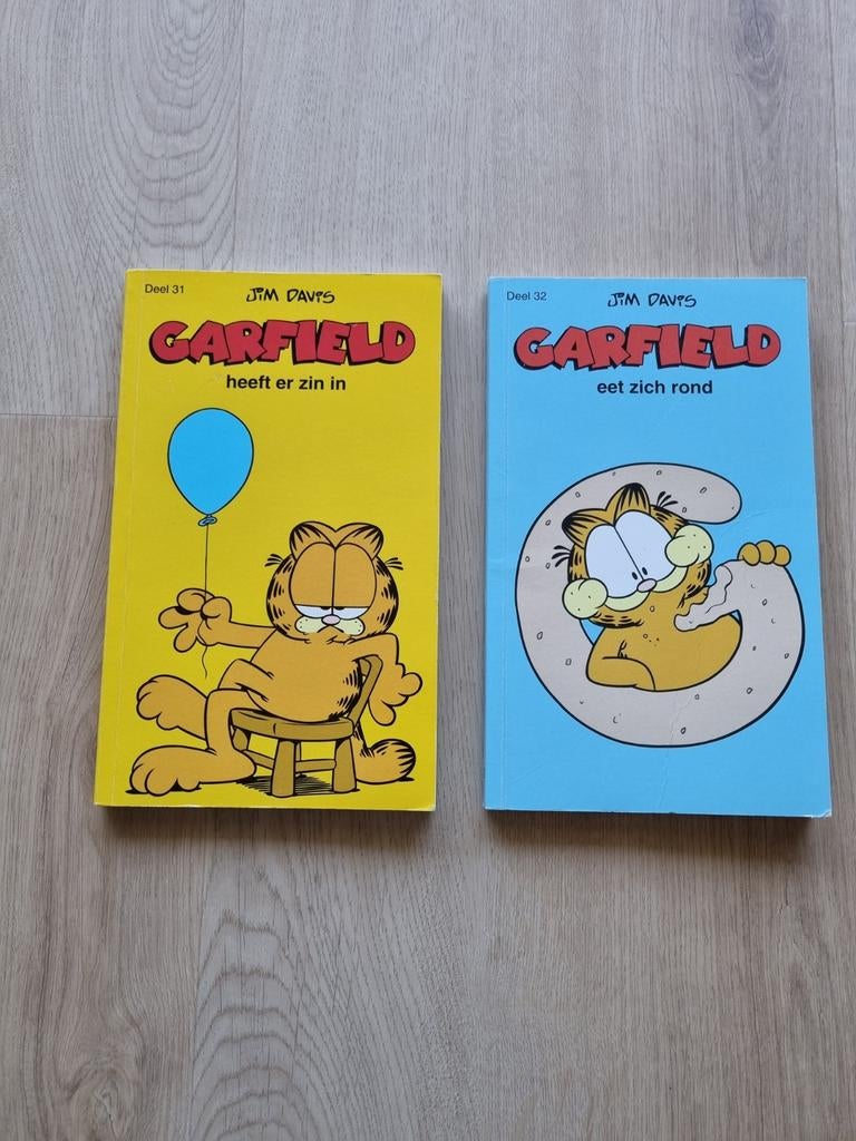 Garfield stripboeken - Deel 31 & 32, Meerdere stripboeken, Ophalen of Verzenden, Zo goed als nieuw, Jim Davis