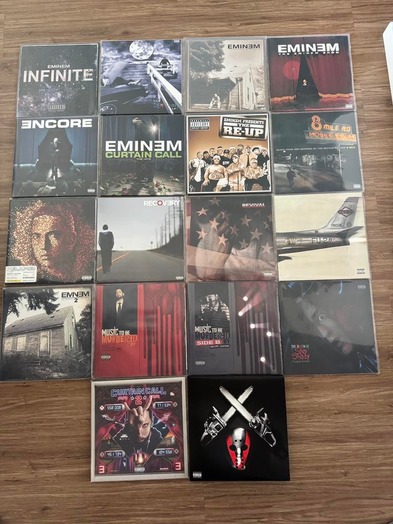 18x Eminem Vinyl, Ophalen of Verzenden, 2000 tot heden, Zo goed als nieuw, 12 inch