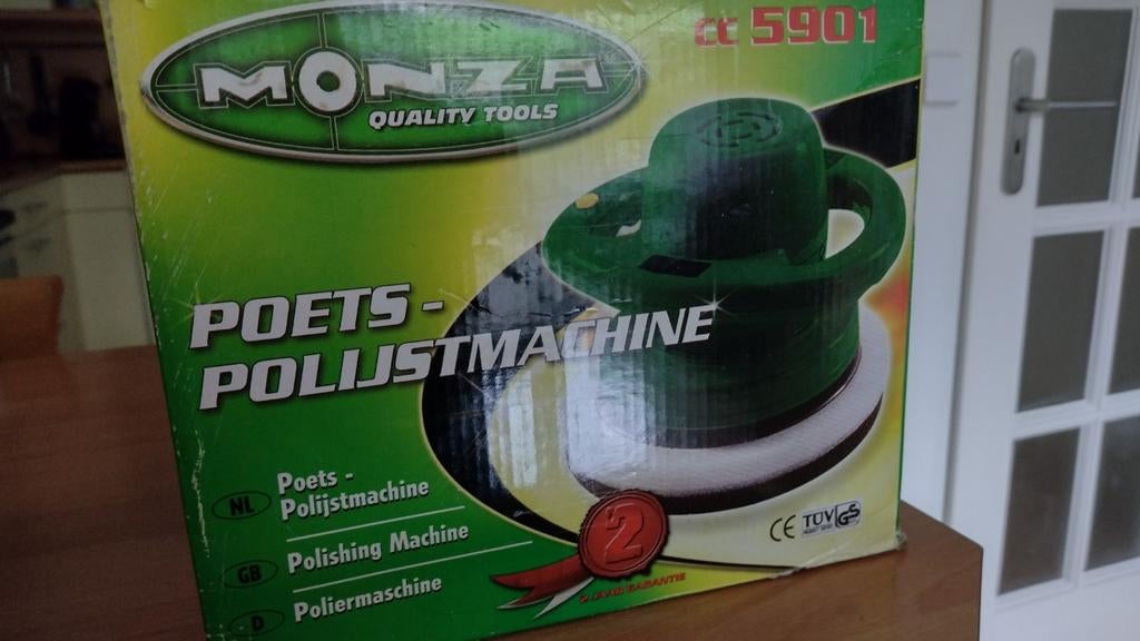 Monza Poets-Polijstmachine CC5901, Doe-het-zelf en Verbouw, Ophalen of Verzenden, Minder dan 700 watt