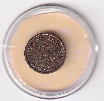 1/2 Cent 1922 met tikje, Postzegels en Munten, Munten | Nederland, Verzenden, Koningin Wilhelmina, Overige waardes, Losse munt
