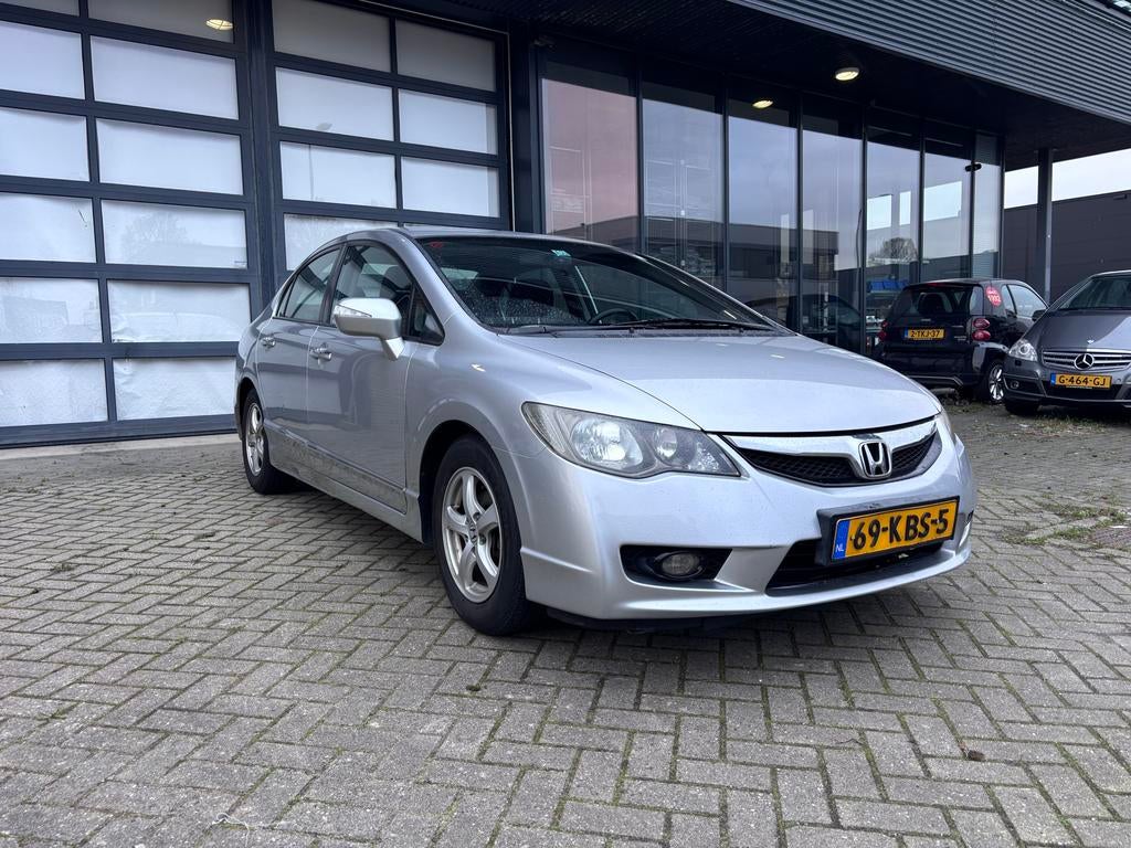 Honda Civic 1.3 Vtec Hybrid 4DR C-tr. 2009 Grijs/AUTOMAAT, Auto's, Honda, Origineel Nederlands, Bedrijf, Hybride Elektrisch/Benzine