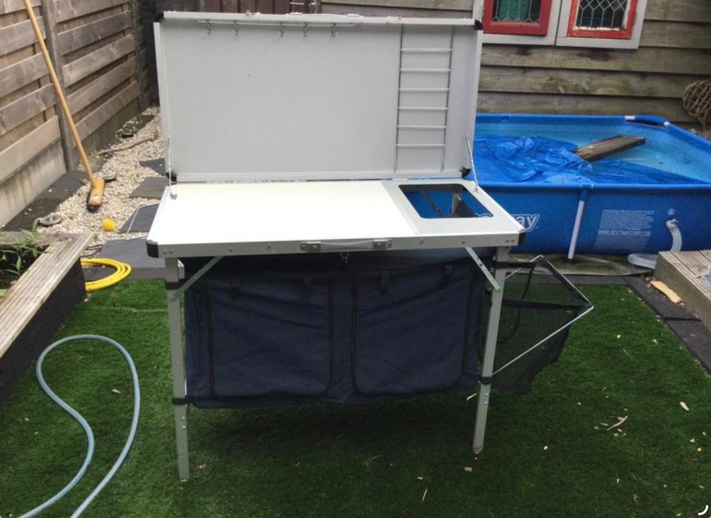 Camping keuken, Ophalen of Verzenden, Zo goed als nieuw, Campingmeubel-accessoire