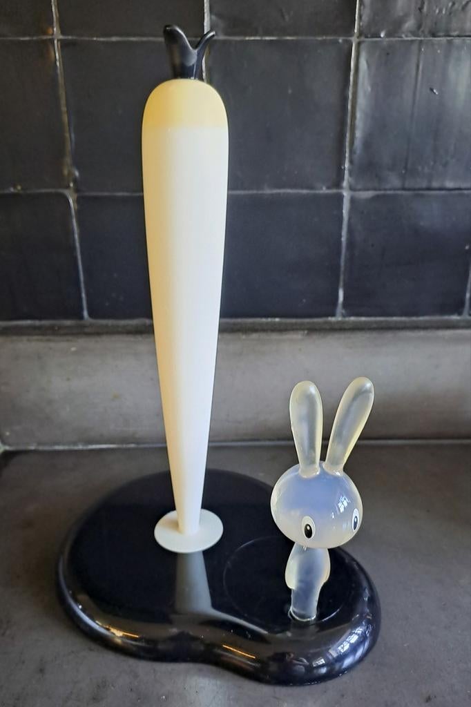 Alessi 2002 konijn keukenrolhouder, Ophalen of Verzenden, Gebruikt