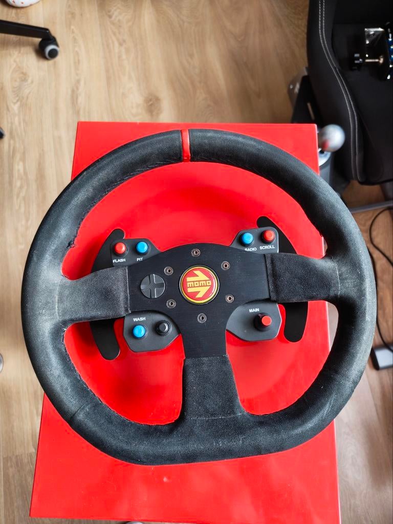Thrustmaster T300 rally stuur, Ophalen of Verzenden, Zo goed als nieuw, Draadloos, Stuur of Pedalen