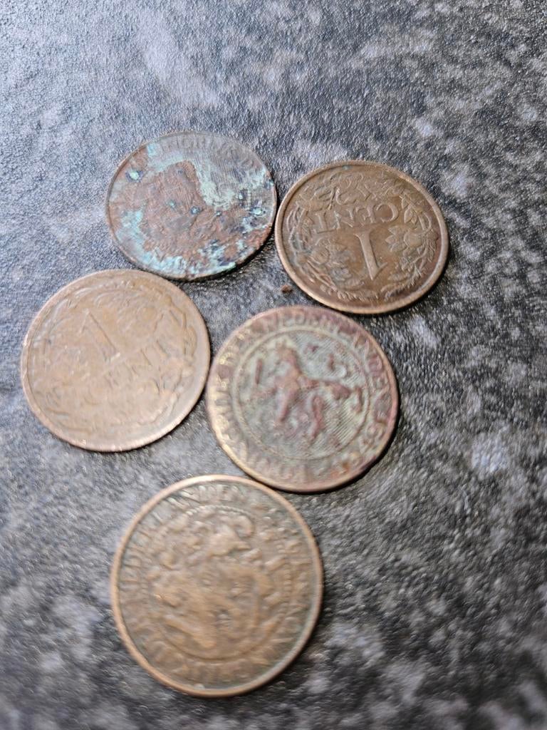 5 oude centen

1916
1921
1925
1941
1942, Ophalen of Verzenden, Overige landen