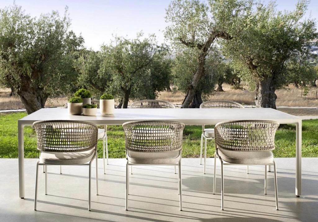 Tribu Illum dining table 100x267cm ceramaque LP € 5.320,-, Info@micheldethouars.nl, 9723 CA, Ophalen of Verzenden, Rechthoekig