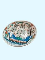Handgeschilderde Keramische Schaal met Scheepsmotief, Ophalen