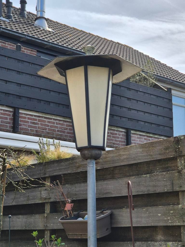Klassieke straatlantaarn - Buitenverlichting, Tuin en Terras, Ophalen, Gebruikt, Minder dan 50 watt, Overige typen
