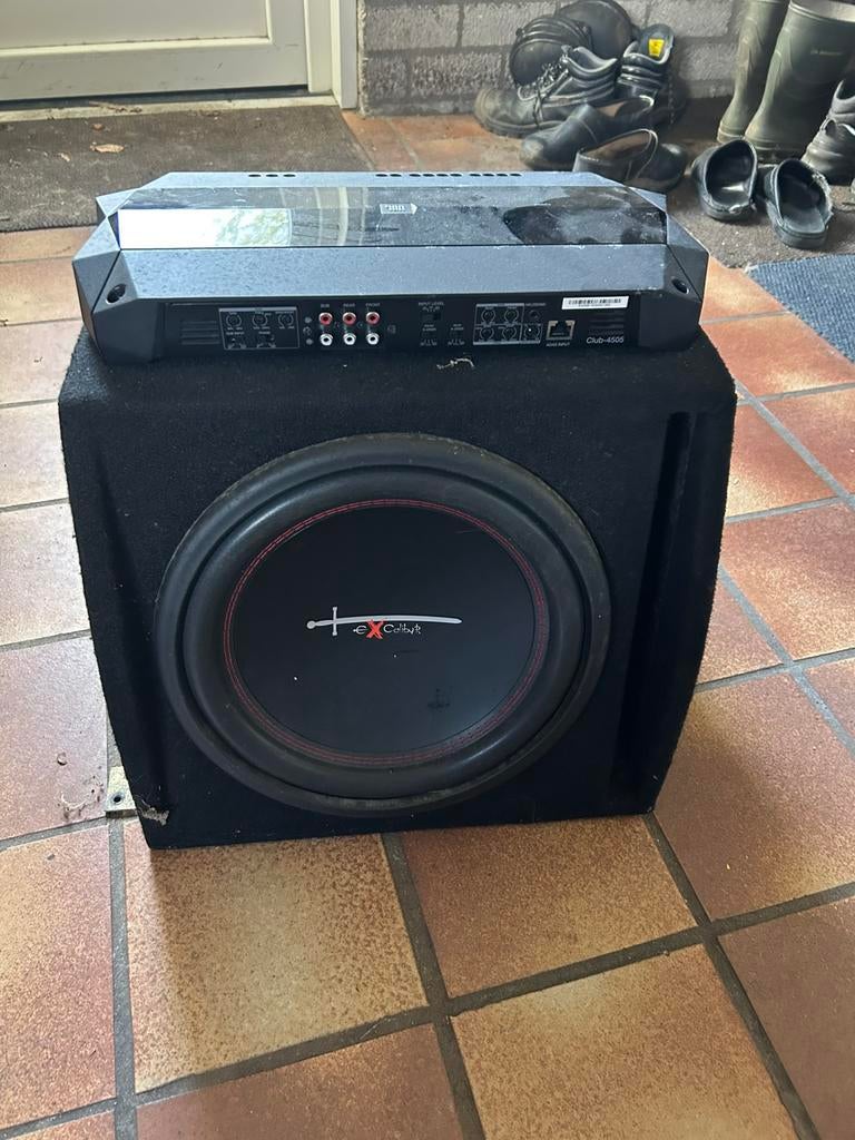 Ex calibute subwoofer, Ophalen of Verzenden, Zo goed als nieuw