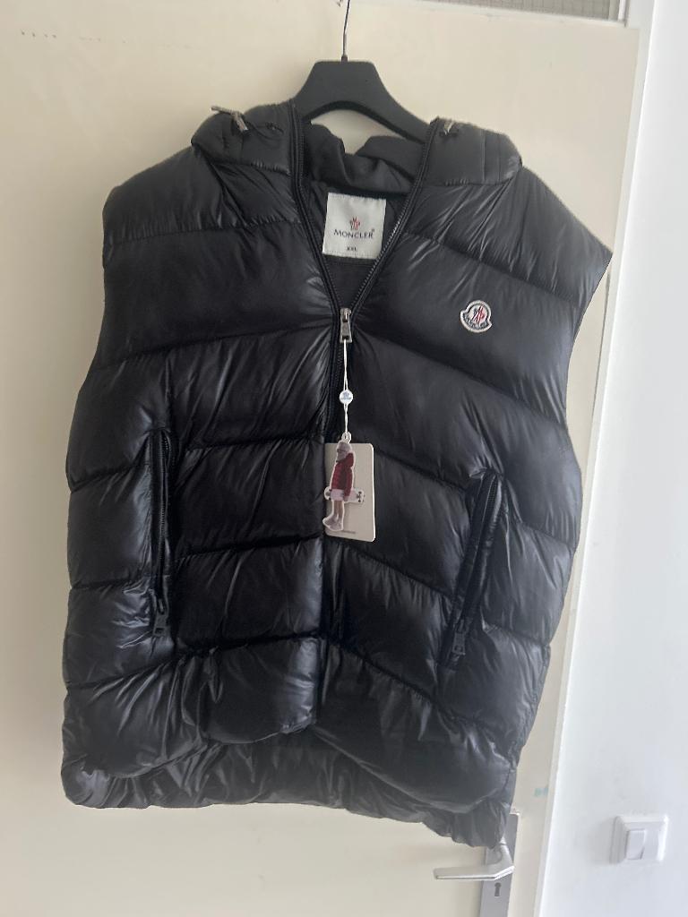 Bodywarmer, Zwart, Moncler, Nieuw, Ophalen of Verzenden