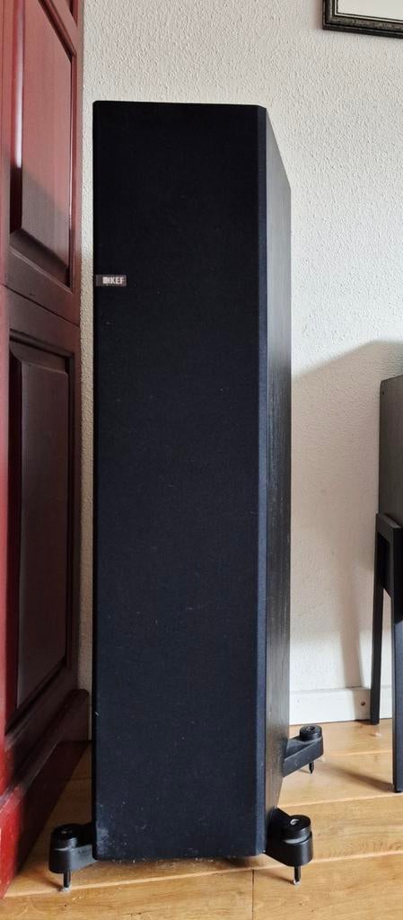 KEF Q700 set van twee speakers, Gebruikt, 120 watt of meer, Front, Rear of Stereo speakers, Ophalen