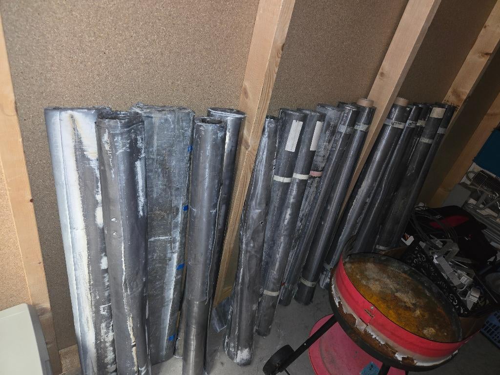 Lood diverse maten plaatlood bladlood, Doe-het-zelf en Verbouw, Metalen, Ophalen, Nieuw, Lood