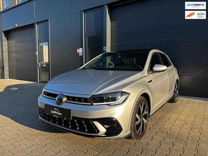 Volkswagen Polo 1.0 TSI R-Line PANO IQ-LIGHTS CAMERA ACC, Auto's, Volkswagen, Bedrijf, Te koop, Polo, ABS, Achteruitrijcamera