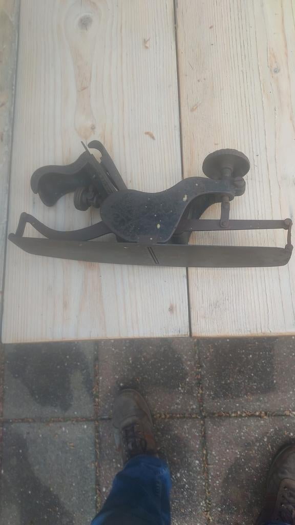 Zeer oude Stanley No. 113 schaaf - Antiek gereedschap, Ophalen of Verzenden