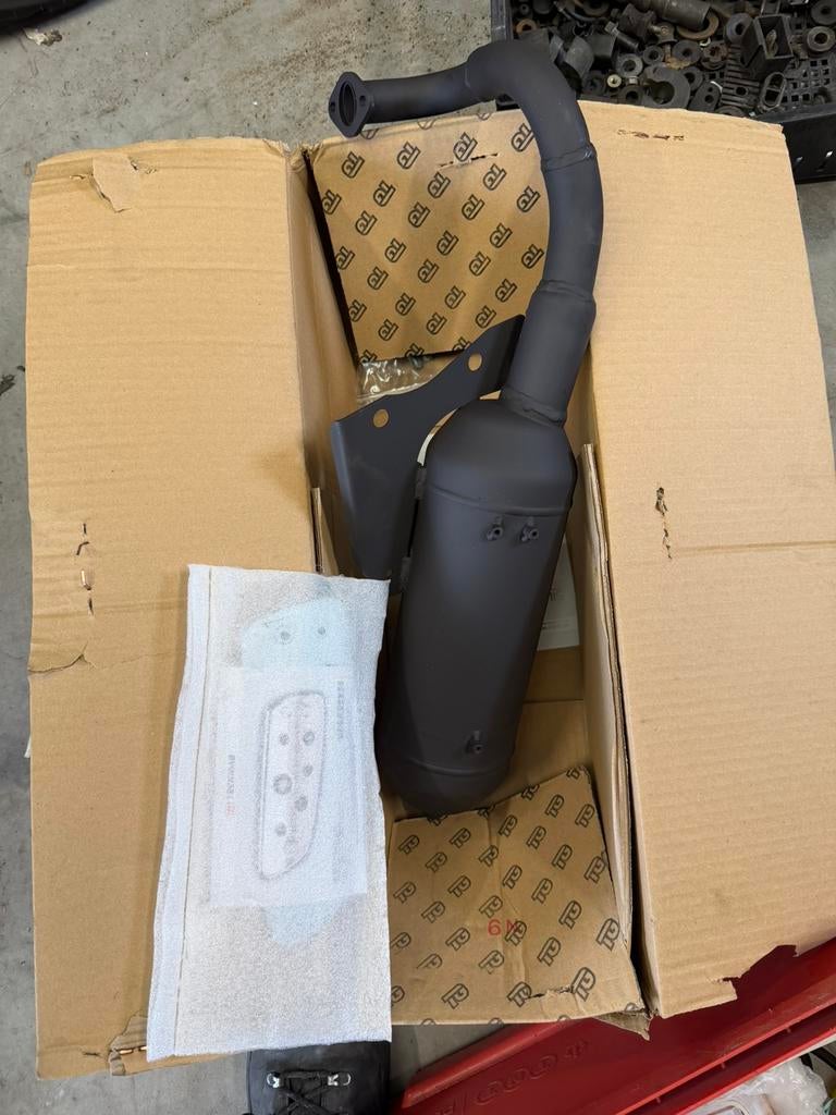 Tecnigas uitlaat splinter nieuw, Ophalen of Verzenden, Nieuw, Uitlaat