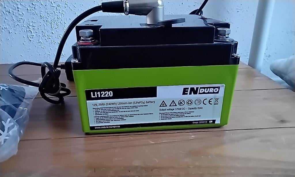 Enduro Li1220 Lichtgewicht Mover Accu - Zo goed als nieuw, Ophalen