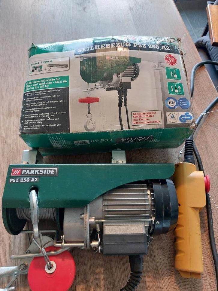 Nieuwe elektrische takel, lier,  hijstakel, Doe-het-zelf en Verbouw, Lieren en Takels, Nieuw, Ophalen