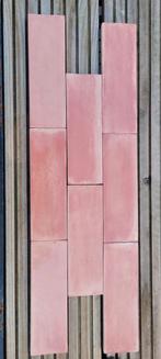 Oud roze wandtegels, Doe-het-zelf en Verbouw, Tegels, Minder dan 20 cm, Minder dan 5 m², Wandtegels, Keramiek