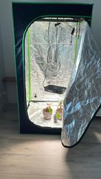 Groeitent 80x80x160 met 60watt led lamp, Ophalen of Verzenden, Gebruikt, Kweektent