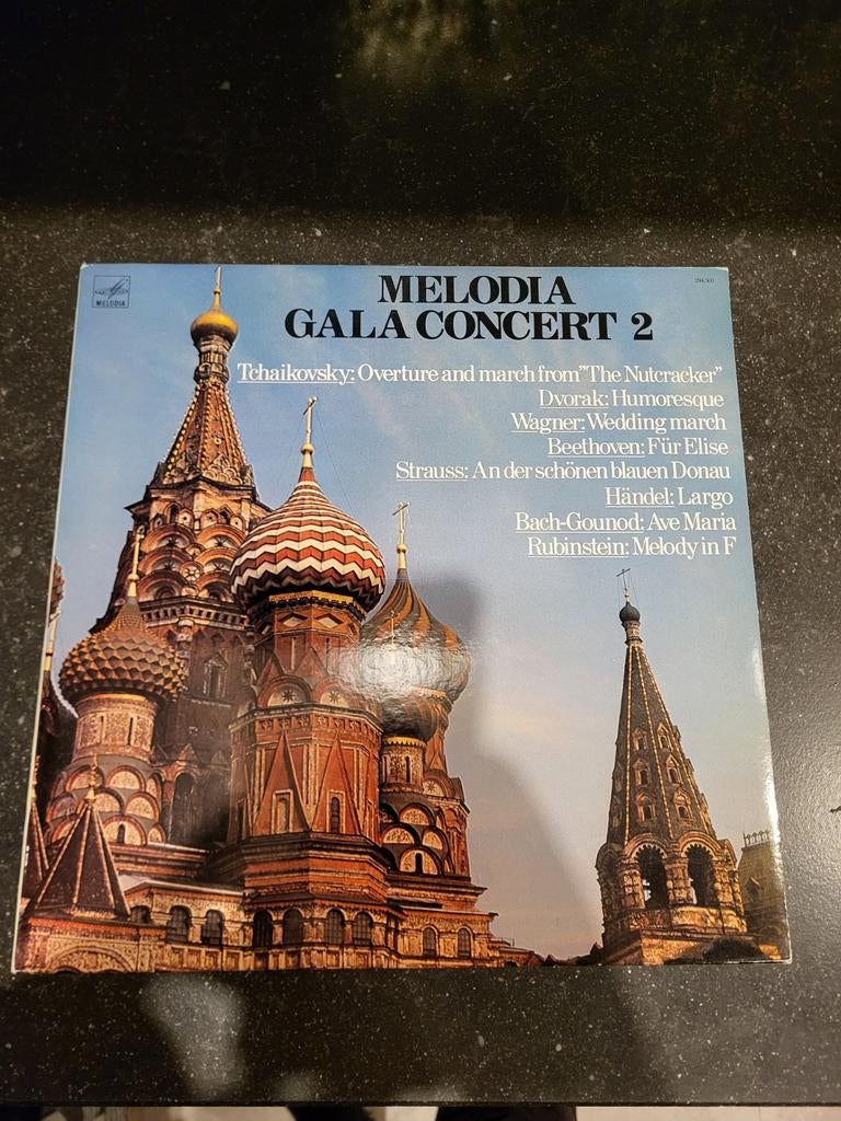 Melodia Gala Concert 2 LP - Klassieke Muziek, Cd's en Dvd's, Vinyl | Klassiek, Gebruikt, Modernisme tot heden, Ophalen of Verzenden