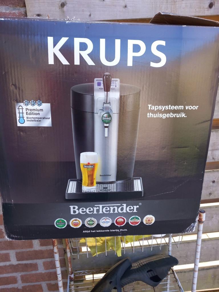 Krups BeerTender thuistapsysteem, Ophalen, Zo goed als nieuw, Krups