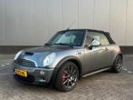 MINI Cooper S Cabrio R52 | Chrono Pack | 170PK | Veel Opties, Auto's, Voorwielaandrijving, Zwart, 4 cilinders, Cabriolet