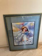 3D schilderij met clown, Ophalen