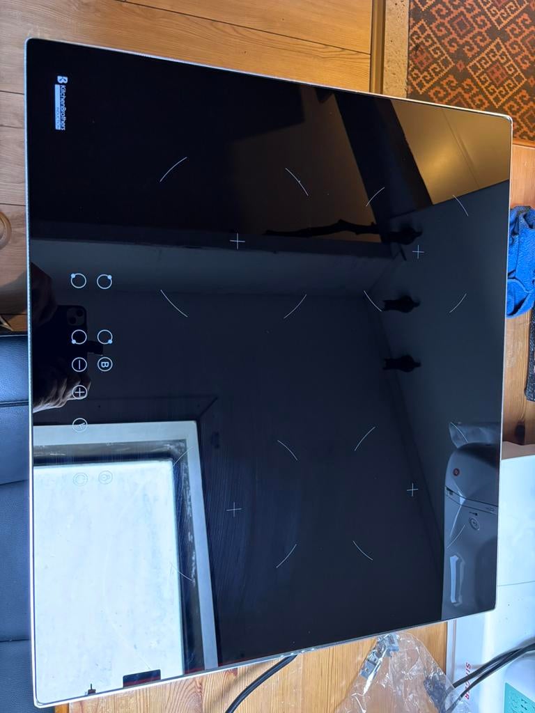 Inductie kookplaat, Witgoed en Apparatuur, Kookplaten, Ophalen, 4 kookzones, Zo goed als nieuw, Inductie