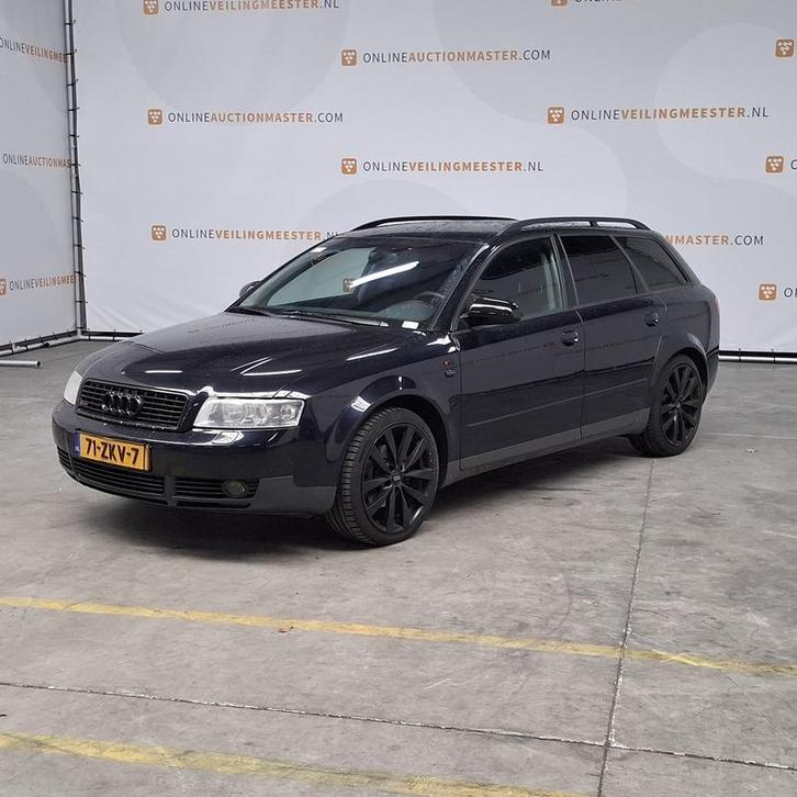 Personenauto Audi, A4 Avant, 2.0 Pro Line, Blauw, 2003, Auto's, Audi, Bedrijf, A4, ABS, Airbags, Airconditioning, Alarm, Boordcomputer