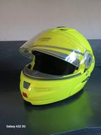 Nolan Systeemhelm - Neon Geel - Maat L, Motoren, Systeemhelm, Heren, Nolan, Ophalen of Verzenden