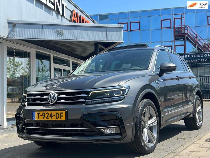 Volkswagen Tiguan 2.0 TSI 4Motion Highline 220 PK R Line - P, Auto's, Volkswagen, Bedrijf, Te koop, Tiguan, 360° camera, 4x4, ABS