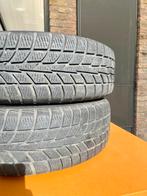 Winterbanden Hankook 185/65 R15 met stalen velgen 4x100, Auto-onderdelen, Banden en Velgen, Ophalen, Gebruikt, 15 inch, Banden en Velgen