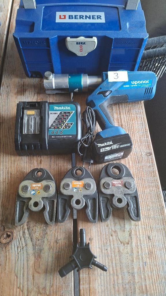 3x Uponor Up 110 accu perstang persapparaat, ., Ophalen of Verzenden, Zo goed als nieuw, .