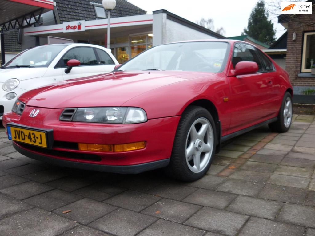 Honda Prelude 2.3i 4ws. airco,cruiseautomaat., Auto's, Honda, 1263 kg, Gebruikt, 4 stoelen, 500 kg