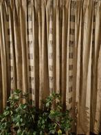 Prachtige kamerhoge gordijnen, Huis en Inrichting, 200 cm of meer, Beige, Ophalen of Verzenden, Zo goed als nieuw