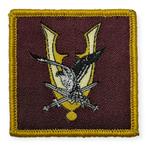 Borstembleem Veteraan Luchtmobiele Brigade, Ophalen of Verzenden, Landmacht, Nederland, Embleem of Badge